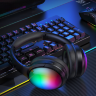 SOUND GO - B3 black. Беспроводные наушники с микрофоном и подсветкой