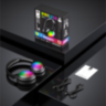 SOUND GO - B3 black. Беспроводные наушники с микрофоном и подсветкой