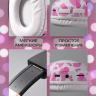 YOU CAT - ZB660 pink heart. Беспроводные наушники cat ear с ушками кошки и подсветкой.