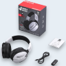 SOUND GO - GT887 white black. Беспроводные игровые наушники с микрофоном