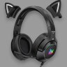 YOU CAT Ears pink. Кошачьи ушки для наушников